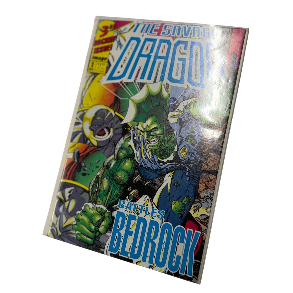 The Savage Dragon Battles Bedrock Issue 3 Dec 1992